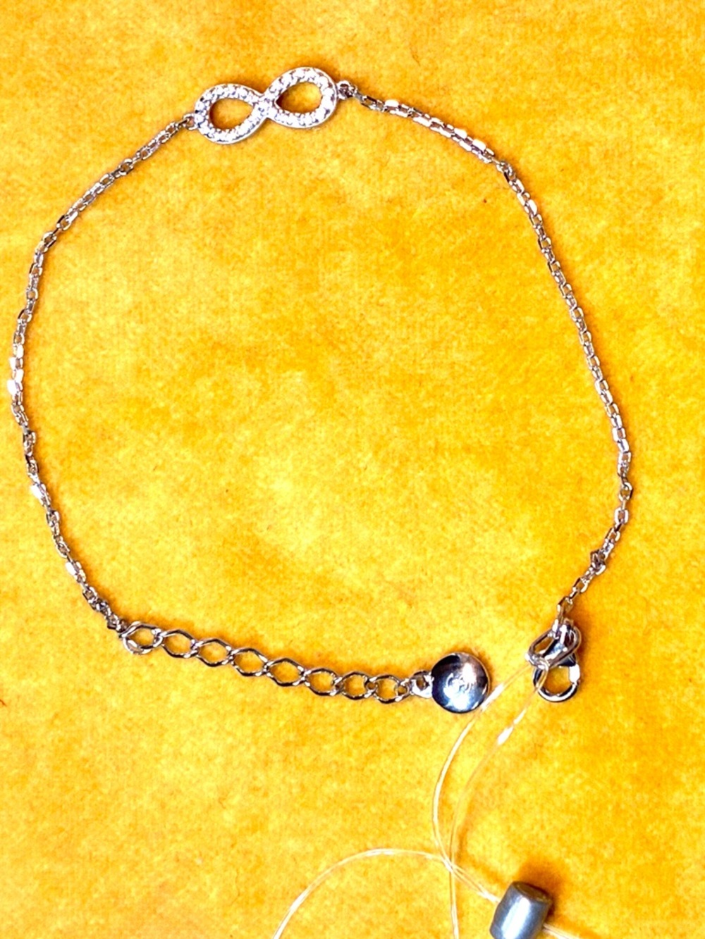 Silver Chain Infinity & Pedant Seashell